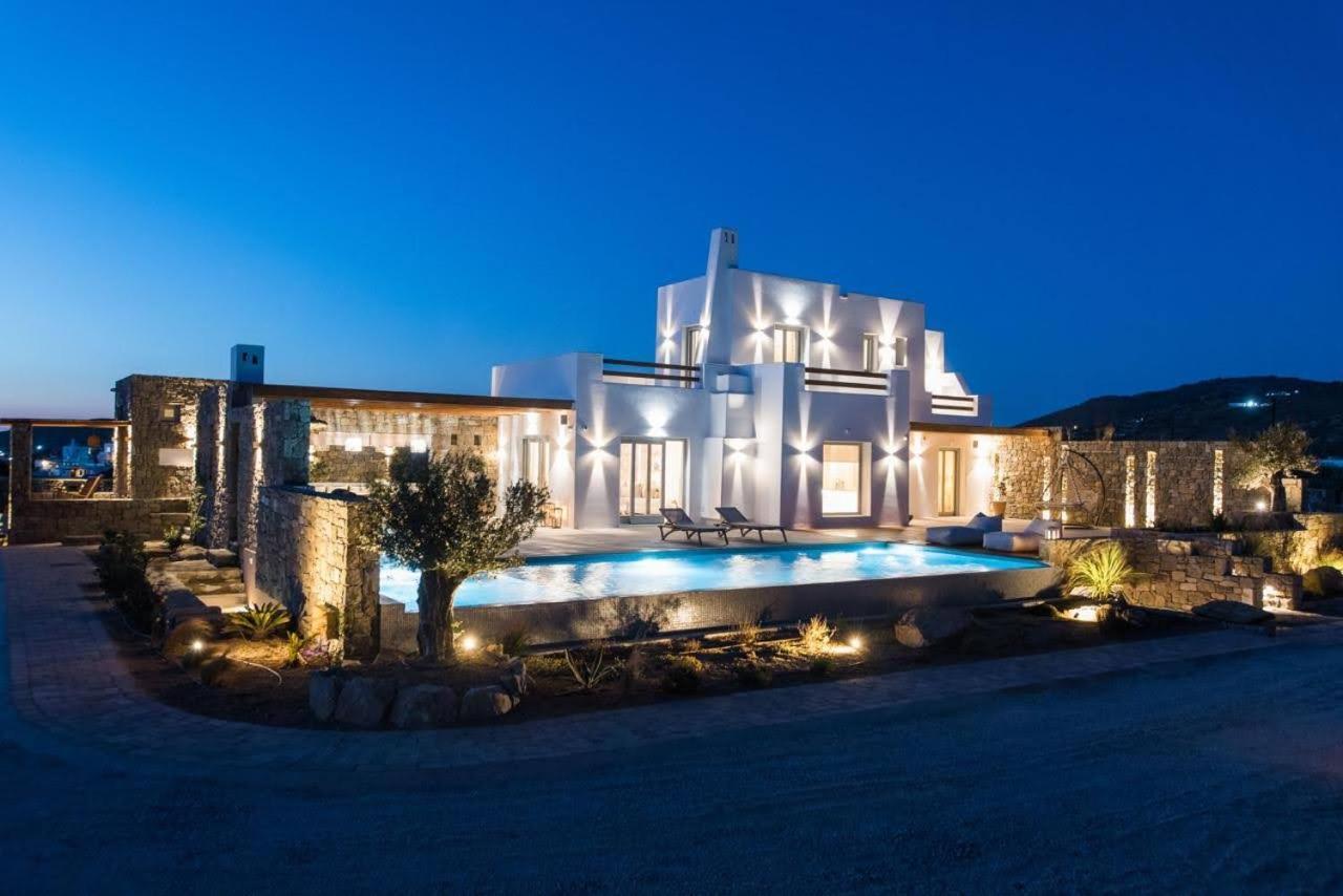 Blue Orchid Villa Mykonos 卡拉法蒂斯 外观 照片